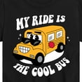 thumbnail image 3 of Instant Message - Cool School Bus - Toddler & Youth Short Sleeve Graphic T-Shirt, 3 of 6