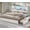 White, variant on Farmhouse Twin Size Bed Frame with Bookcase Headboard, Wood Platform Bed with LED Lights & 4 Drawers, No Box Spring Needed, White