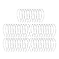 thumbnail image 3 of Base para diadema en blanco para manualidades, 0,5 mm de ancho, tiara de metal liso para el cabello. plata, 3 of 7