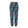 thumbnail image 4 of WEAIXIMIUNG Black Pants Womens Plus Size Lady's Cartoon Printed Casual Pants, 4 of 4