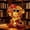 Monkey, variant on Homellea Vintage Resin Monkey Night Light, Monkey Table Lamp for Bedroom Decor, 3D Stained Resin Table Lamp, Cute Animal-Themed LED Accent Light, Gift for Pet Lovers