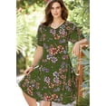 thumbnail image 3 of Woman Within Plus Size Short Crinkle Dress, 3 of 4