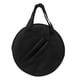 thumbnail image 4 of Bolsa de batería Dumb Carry Bag de 12 pulgadas Portátil para la música para principiantes Equisto negro con soporte de cremallera para la almohadilla, 4 of 10