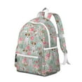 thumbnail image 2 of Jack Russell Terrier Dog and Flower Backpack for School,Cute School Bag,Schoolbag with Adjustable Shoulder Straps & Padded Back,13.4"x11"x4.7", 2 of 6