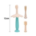 thumbnail image 2 of Baby Toothbrush Toddler Training Toothbrush Teether with 3 Brush Head, 2 of 6