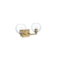 thumbnail image 2 of Living District 16" Wall Sconce In Satin Gold, 2 of 8