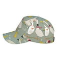 thumbnail image 5 of Fotbe Cute Farm Birds Baseball Cap, Cute Farm Birds Print Dad Hat,Outdoor Hat,Adjustable Sports Cap, Perfect For Activities, 5 of 9
