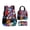 4 Style, variant on New cute cartoon two-dimensional Korean Dark Hunter Team cool print student campus backpack, lunch bag, and pencil case three-piece set