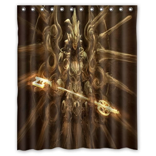 TOUXIHAA Clockwork Valkyrie Shower Curtain Bathroom Curtain Set with Hooks Size 60x72 inches
