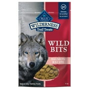 Blue Buffalo Wilderness Wild Bits Soft & Chewy Dog Treats, Grain-Free, Salmon, 4-oz. Bag