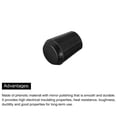 thumbnail image 4 of Unique Bargains M6x20mm Female Threaded Hand Knobs Tapered Insert Handles for Mechanical Parts, 4Pack, 4 of 7