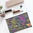 thumbnail image 6 of Cauagu Neon Bar Drinks for Tyvek Makeup Bag,Reusable Travel Cosmetic Bag Women Organizer Toiletry Bag Birthday,Gifts for Women Girlfriend Mom Teacher 6.5’’*8.9’’, 6 of 7