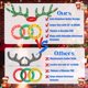 thumbnail image 5 of Juegos de Navidad, juego inflable de lanzamiento de aros con astas de reno, juegos de fiesta de Navidad para niños y adultos, divertidos regalos de Navidad, juegos de fiesta de carnaval para la, 5 of 8