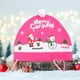 thumbnail image 4 of Christmas Car Chair Cover Holiday Car Chair Santa Hat Dress Up Decorations Seat Headrest Cover, 4 of 6