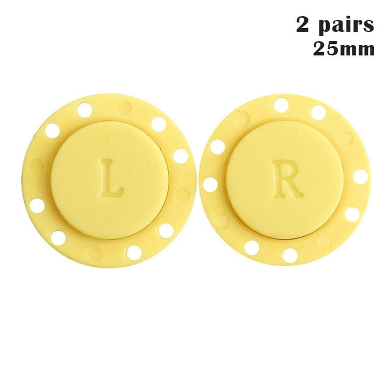 10 Pairs Metal Magnet Buttons Magnetic Invisible Clothing Bag Sewing  Connect DIY