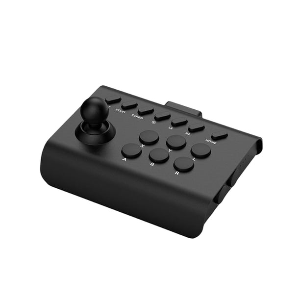 Bearachild Joystick inalámbrico, suministros para juegos, Base antideslizante, teléfono móvil, mano de obra fina, Control de tamaño compacto, Videojuegos y accesorios Negro