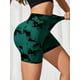 thumbnail image 5 of Pantalones cortos deportivos de yoga y fitness con cintura alta y efecto tie-dye para mujer, sin costuras, para abdomen y caderas ajustadas, Peach Hip Europa y Estados Unidos, 5 of 6