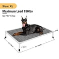 thumbnail image 3 of Cama elevada para perros a prueba de masticables Veehoo, cuna para mascotas, 3 of 7