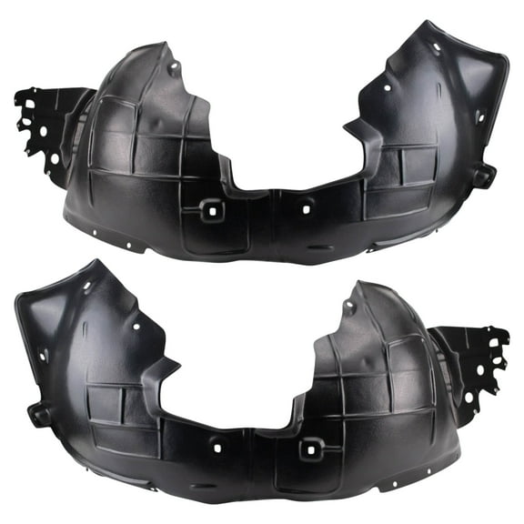 TRQ Front Inner Fender Liner Set Compatible with 2014-2016 Buick LaCrosse BDA14675