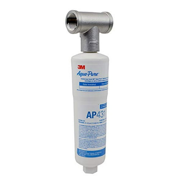 3M Aqua-Pure Whole House Scale Inhibition Inline Water System AP430SS, Helps Prevent Scale Build Up On Hot Water Heaters and Boilers