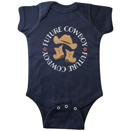 

Inktastic Future Cowboy Hat and Boots Gift Baby Boy Bodysuit