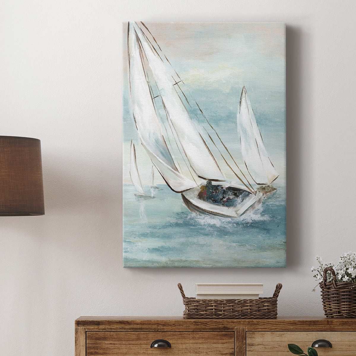 Catching Wind Premium Gallery Wrapped Canvas - Ready to Hang