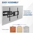thumbnail image 2 of VIVO Heavy Duty Full Motion 60" to 120" Large Screen TV Wall Mount, 2 of 8