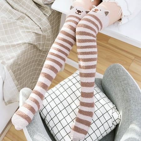 

Zedker Women s Socks Thick Heavy Winter Warm Cute Fuzzy Floor Sock Clearance