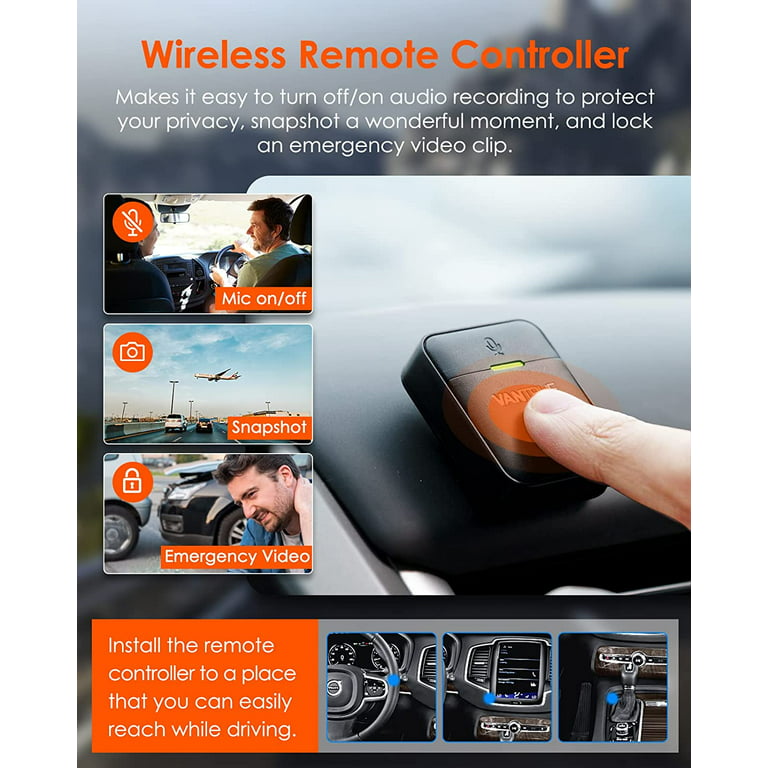 Protect Your Car With the Vantrue E2 GPS Dual-Camera Dashcam 