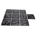 thumbnail image 3 of PVC Fondo de Pantalla, Pegatina Autoadhesiva 10 piezas impermeables resistentes un los arañazos para baza para cocinas para dormitorios, 3 of 7