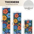 thumbnail image 4 of Pioneer Flower Floral Print Pattern Kitchen Rugs Sets Of 3,Kitchen Runner Rugs Non Skid Washable,Decorative Kitchen Floor Mats for Kitchen,Sink,Laundry,17"x30"+ 17"x47" + 17"x59", 4 of 6