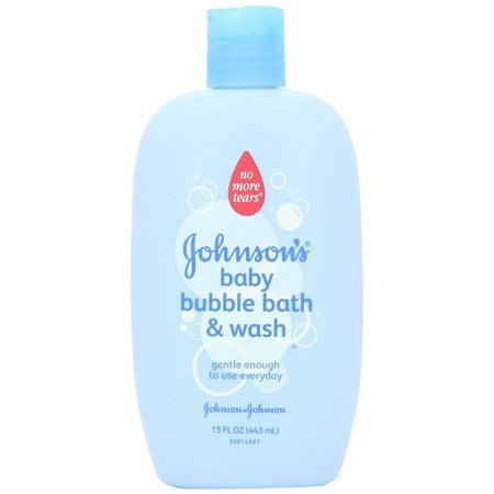 baby bedtime bubble bath