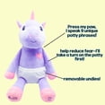 thumbnail image 2 of Peluche interactivo unicornio PottyFriend para el entrenamiento para ir al baño, 2 of 5