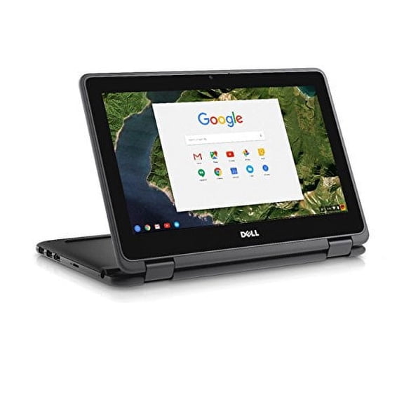 Restored Dell Chromebook 11 - 3189 Intel Celeron N3060 X2 1.6GHz 4GB 16GB, Black (Refurbished)