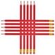 thumbnail image 4 of 12 lápices afilados, lápices rojos, lápices de colores borrables con borradores, lápices de dibujo de colores, lápiz corrector para comprobar mapas, colorear, puntuación de pruebas, 4 of 7