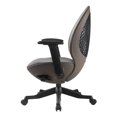thumbnail image 5 of Egg Shape Executive Office Chair, Modern Ergonomics Office Chair with Adjustable Backrest & Armrest Height, 3 Colors, 5 of 8