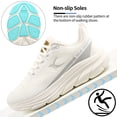 thumbnail image 4 of Ablanczoom Womens Sneakers :Breathable Mesh No-Slip Runing Shoes Women Tennis Sport Walking Footwears Athletic, 4 of 7