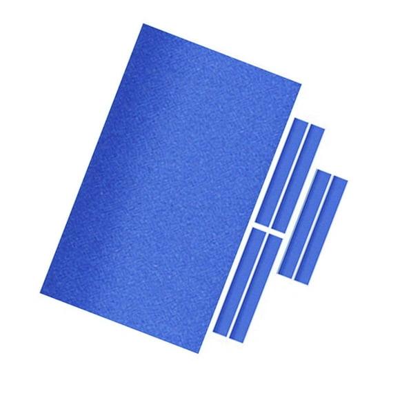 kurtrusly Nappe de Table de Billard Professionnelle Couverture de Tapis Accessoires en Feutre 7/8/9 Pieds 7 Pieds Bleu