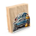 thumbnail image 2 of Standing Dining Table Napkin Holder, Napkin Holder for Table Kitchen Acrylic Paper Tissue Organization, Guitar and A Classic Car, 2 of 8