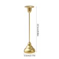 thumbnail image 3 of Iron Candle Centerpiece Decorative Tabletop Candelabra Modern Geometric Candle Stand Dining Room Iron Candle Display, 3 of 8