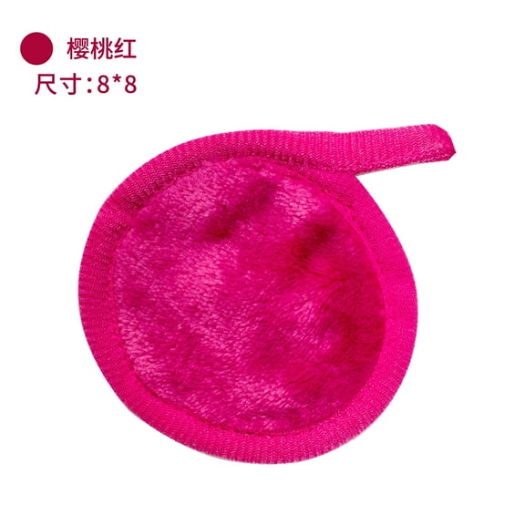 Nvzi-c Reusable Makeup Remover Pads -10pcs Reusable Makeup Remover Cloths - Reusable Face Pads, Makeup Eraser for All Skin Types - Washable Microfiber Makeup Remover Face Cloths，Rose，A19