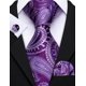 thumbnail image 4 of Set de corbatas Barry.Wang Paisley Silk 150 x 8,5 cm, 4 of 5