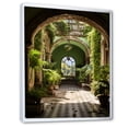 thumbnail image 2 of Designart "Colonial Charm Of Cuba: An Oasis I" Cuba Floater Framed Wall Decor, 2 of 5