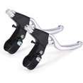 thumbnail image 1 of Manija de freno de bicicleta: palanca de freno de mano de bicicleta universal de aleación de aluminio, se aplica a bicicleta de carretera MTB Freno de bicicleta BMX de 2,2 cm de diámetro, un par (pla, 1 of 5