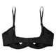 thumbnail image 5 of Sujetador push up de media copa con aros para mujer, ropa interior tipo balconette con brillantes diamantes de imitación, sujetador abierto en el pecho, lencería para dejar los pechos al descubierto, 5 of 5