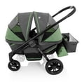 thumbnail image 6 of Pivot Xplore Dreamz All-Terrain Stroller Wagon with Bassinet Insert (Voyager Green), 6 of 33