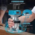thumbnail image 3 of Woodworking Trimmer Brushless Milling Engraving Slotting Machine, 3 of 5