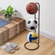 thumbnail image 3 of Moyic Estante de baloncesto Estantes de almacenamiento de fútbol verticales Estantes de soporte de exhibición extraíbles de 3 niveles Almacenamiento y organización del hogar, 3 of 6