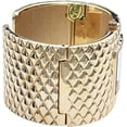 thumbnail image 4 of Blekon Collections Analog Quartz Womens Wide Cross Patterned Bangle Watch, 4 of 4