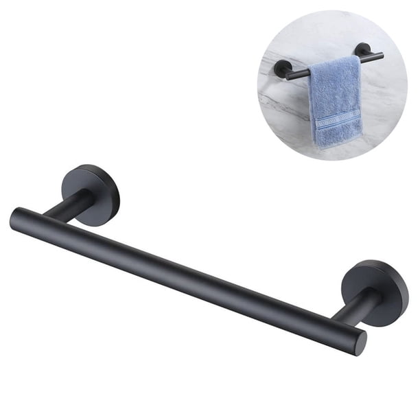 Toallero de mano, toallero de baño, colgador de tela para platos de cocina, perforación, acero inoxidable 304, resistente al óxido, montaje en pared cepillado Xemadio 2035052-2